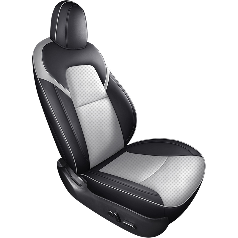 Direct Factory Sale Car Seat Covers Four Seasons Luxury Black Leather Car Seats Covers