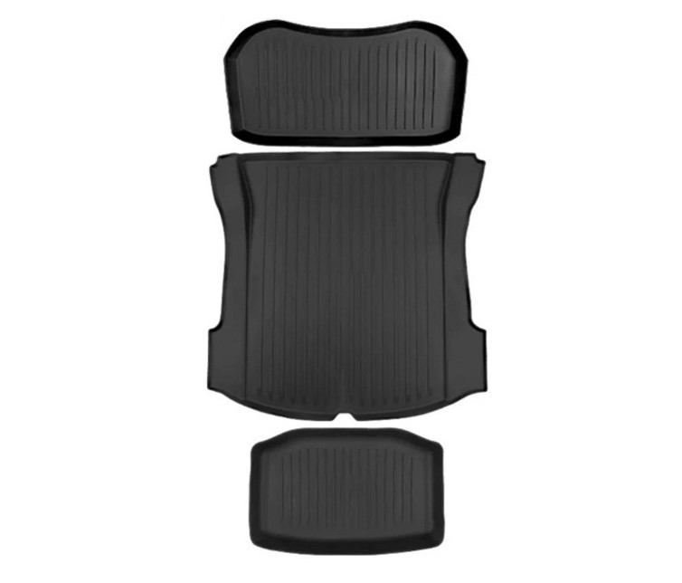 All Weather Truck Rubber TPE/XPE Floor Mats Accessories for Tesla Model 3 Model S Model X Y Cars