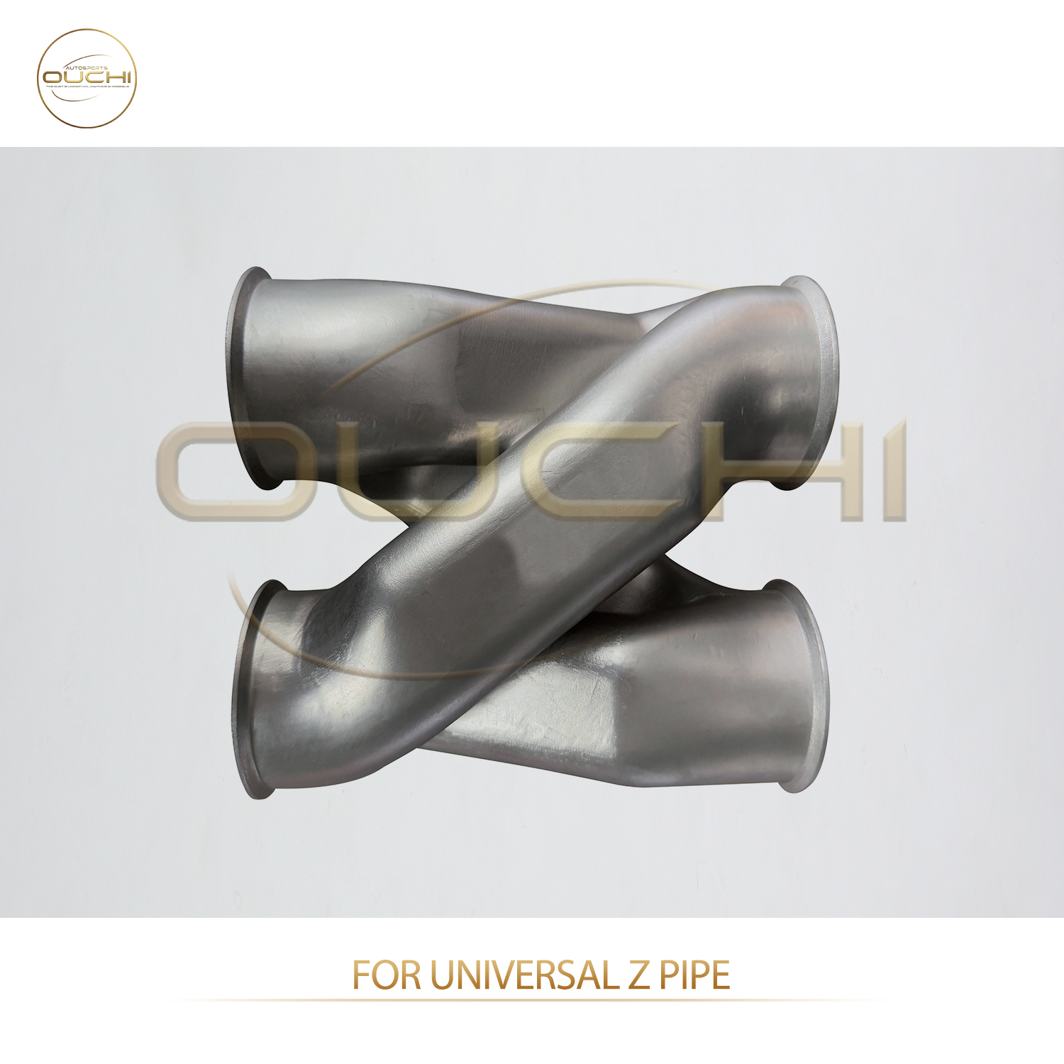 OUCHI New Arrival New Design Z Pipe for Universal Exhaust Pipes Auto Performance Z Shape Tuning Exhaust System Car Accessories