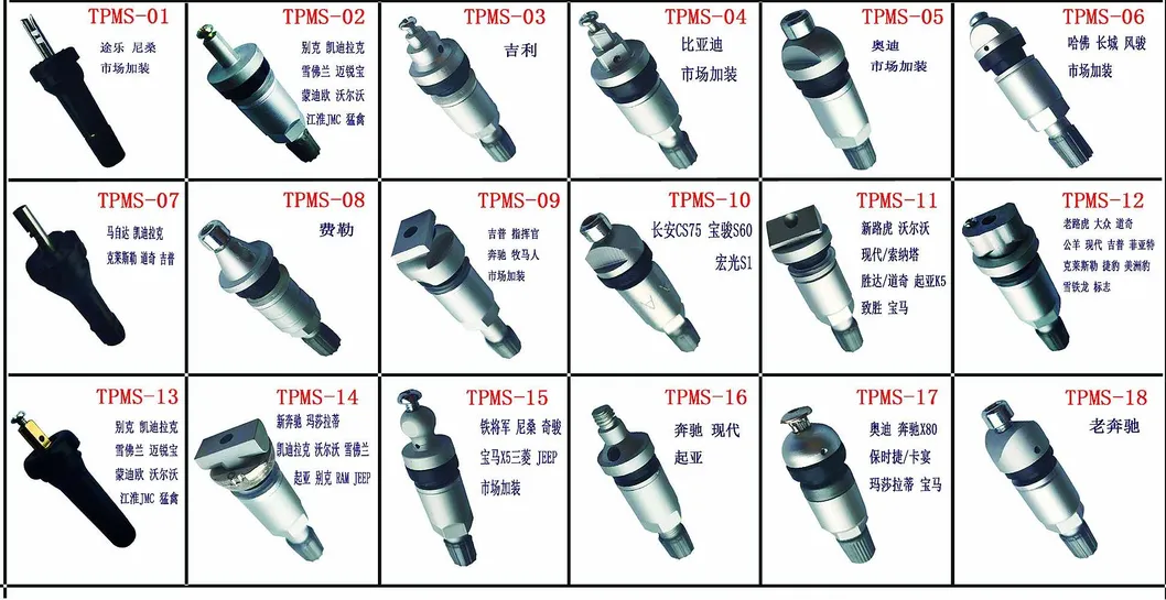 TPMS Aluminium Sensor Tubeless Tire Valve