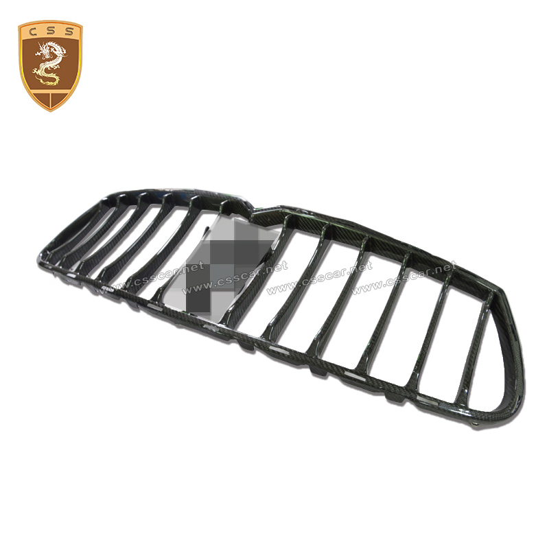 Best Price Carbon Fiber Front Bumper Grille Car Grills for Maserati Ghibli Aspec Style