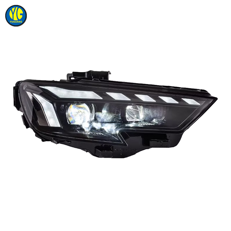 YU GUANG for Audi A3 8v Headlights Car Light Systems 2017 2020 Car Accessories LED Head Light Upgraded Head Lamp DRL Front Light