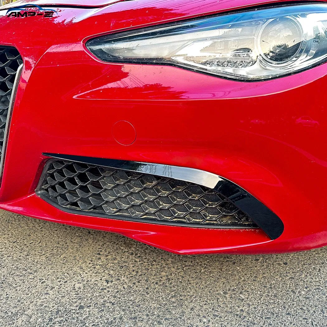 Giulia ABS Front Air Vent Splitter for Alfa Romeo Giulia Standard 2015-2022 Car Accessories