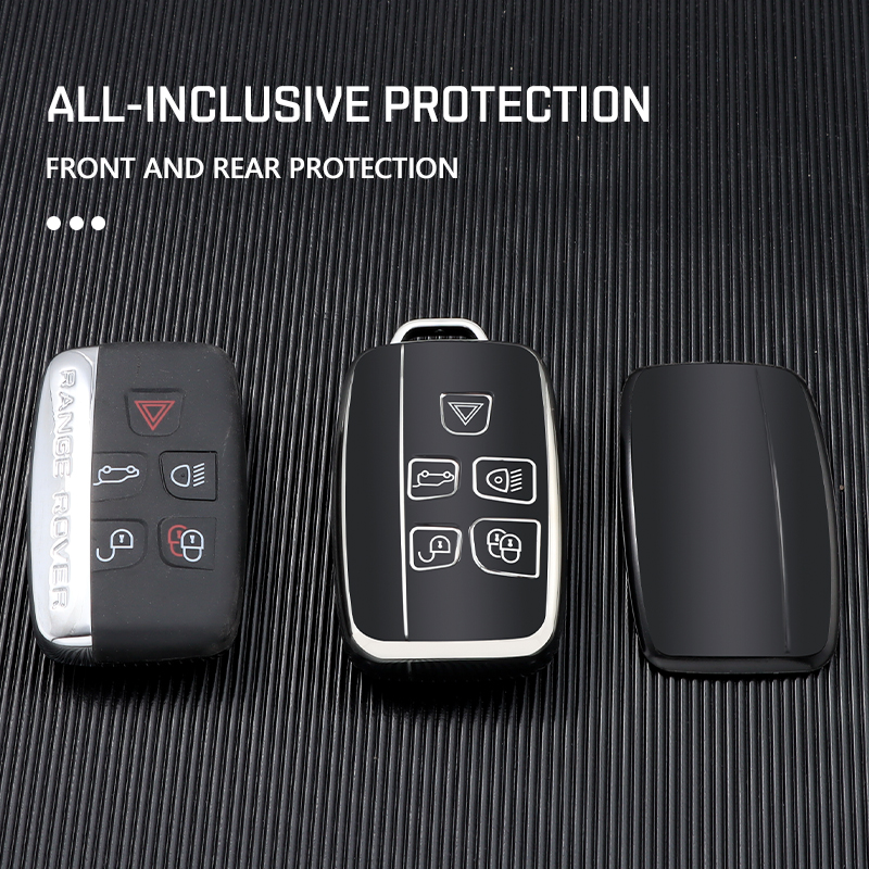 Remote Key Case Shell for Land Rover Range Rover Sport Evoque Freelander Velar Discovery 4 Jaguar XE XJ XF Guitar Accessories