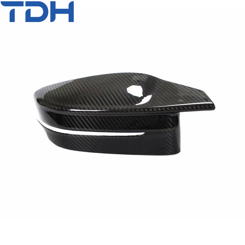 Car Accessories Dry Carbon Fiber Rearview Mirror Cover for BMW G80 G82 M3 M4 Modified to MP Style Carbon Fiber Mirror Cover
