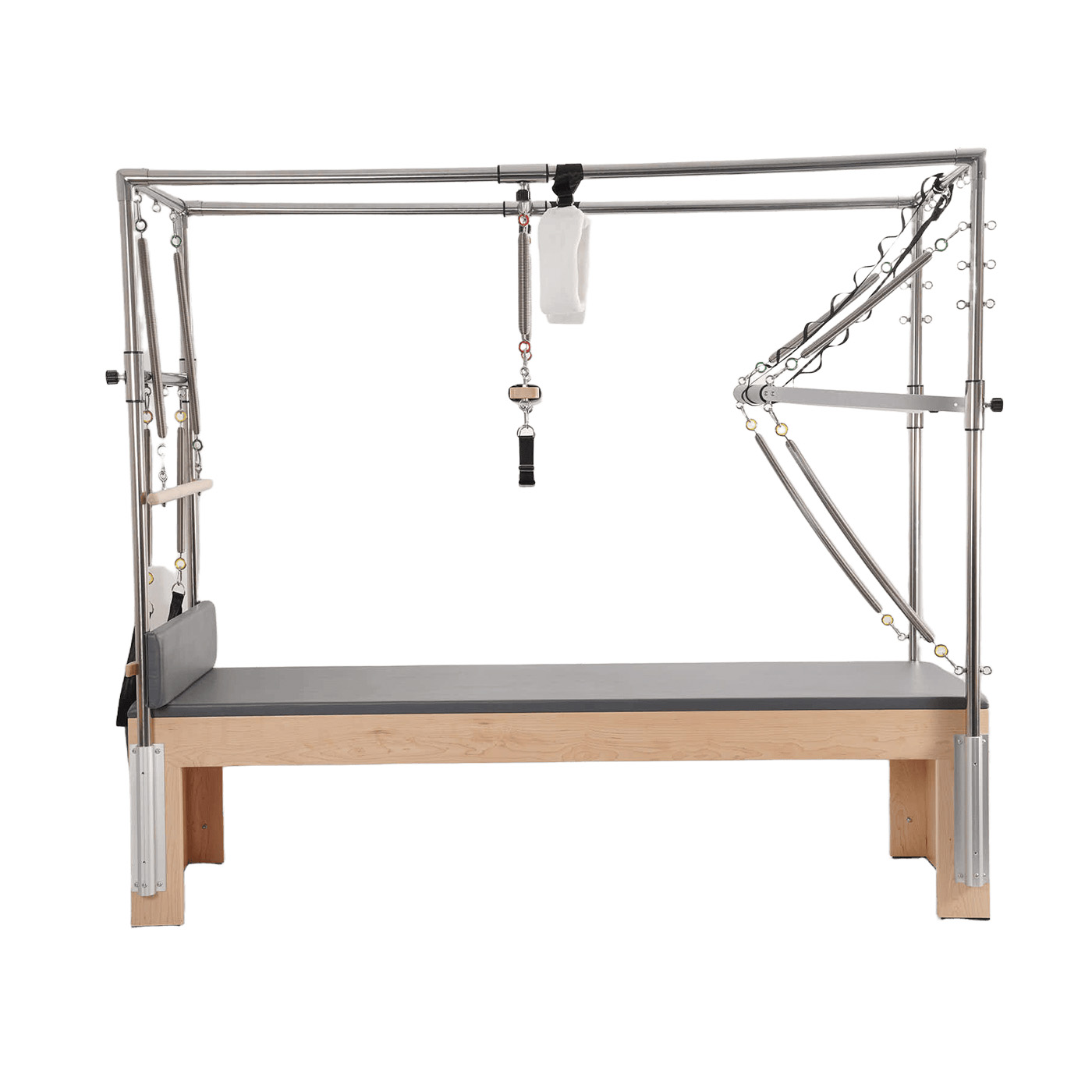 Pro Studio Home Workout Body Shape Core Beds Wooden 3 in 1 Pilates Reformer Cadillac