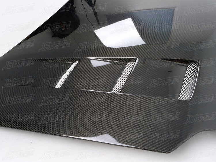 T-S Style Carbon Fiber Hood for 2006-2008 Nissan 350z Z33 Car Accessories Upgrade Factory Wholesale