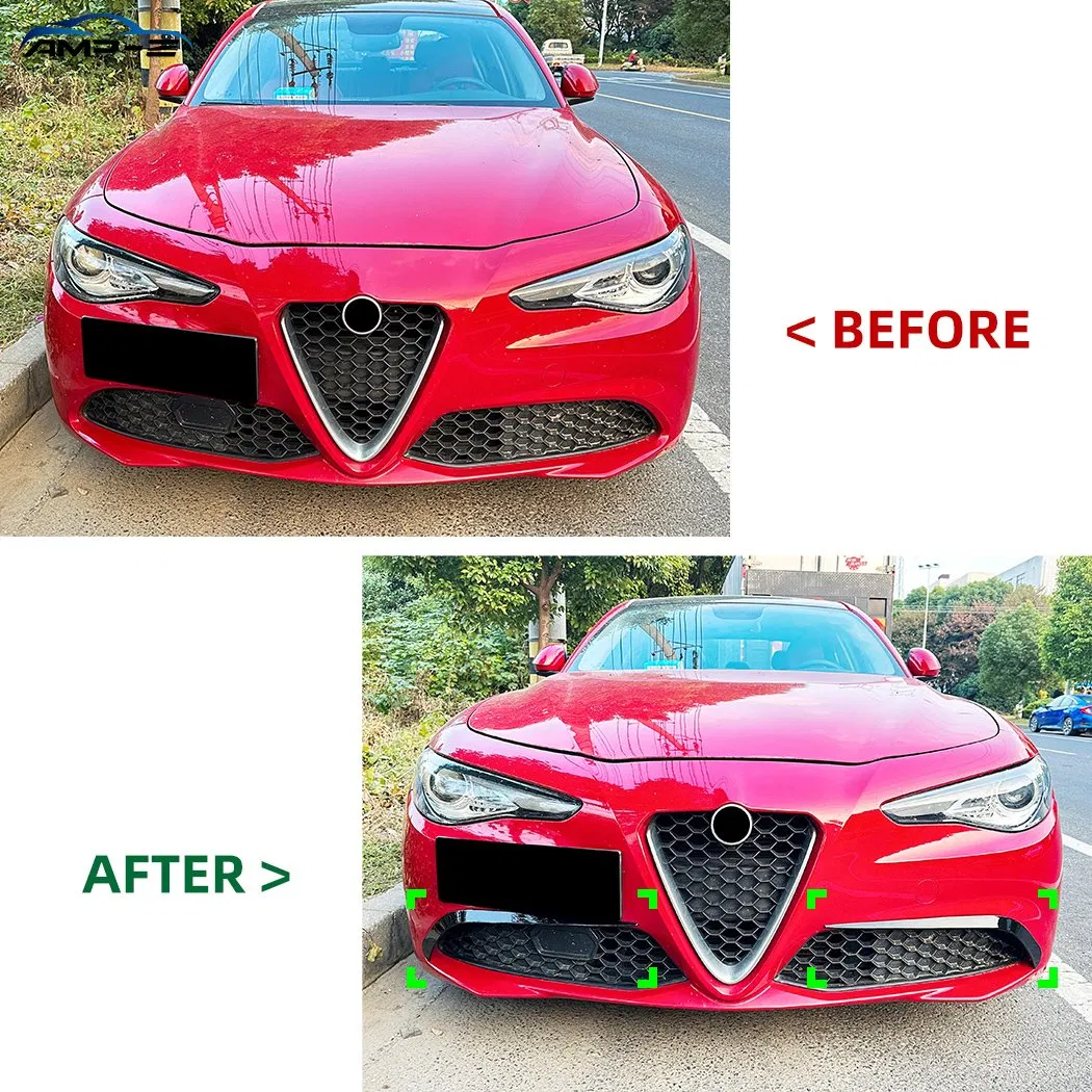 Giulia ABS Front Air Vent Splitter for Alfa Romeo Giulia Standard 2015-2022 Car Accessories