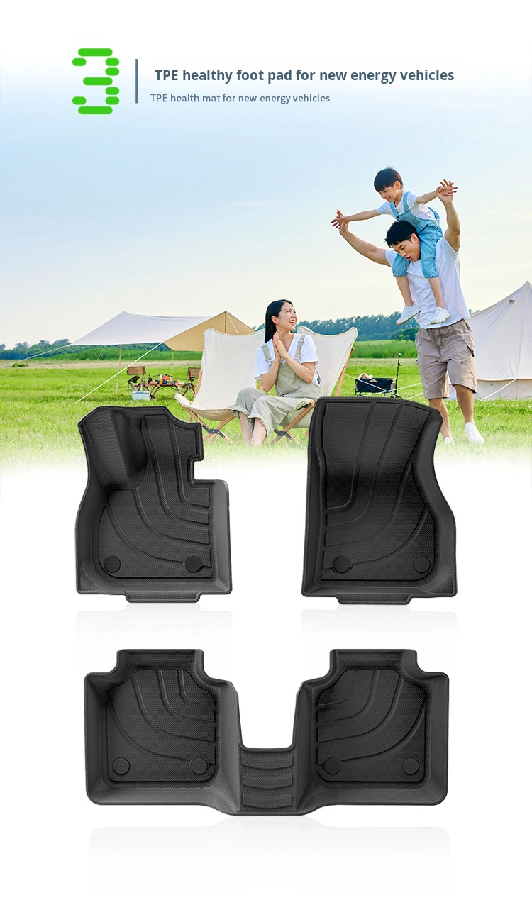 Custom Fit 3D TPE Car Mat Backing Grip