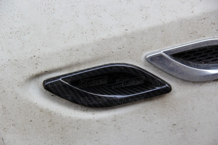 Carbon Fiber for 2013-2016 Maserati Quattroporte Side Air Intakes Left and Right (6 PCS)