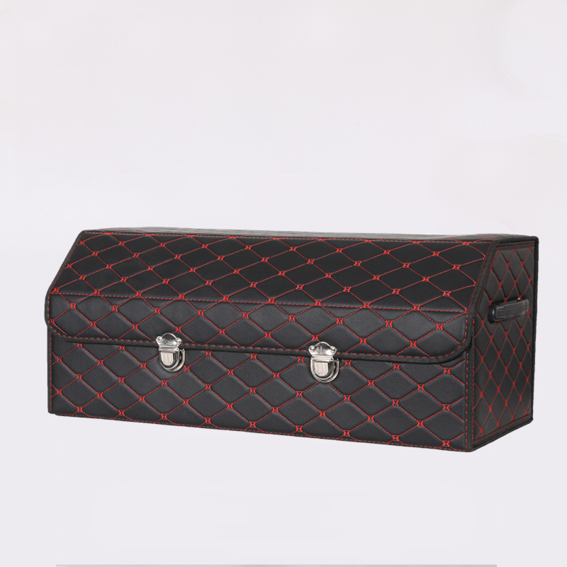 Luxury Interior Car Accessories for Leather Auto Trunk Organizer for Suv Car Truck