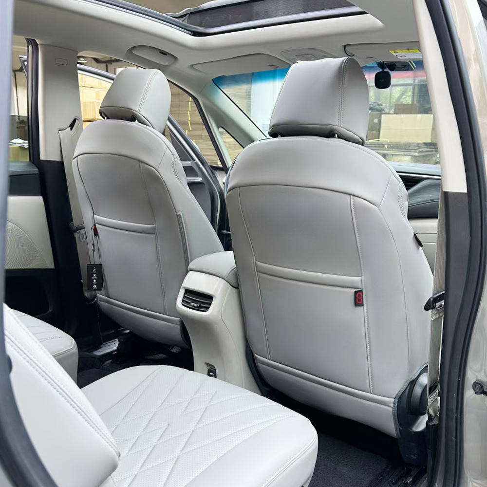 Custom Fit Car Accessories Seat Cover for 7 Seats for BMW Audi Mercedes Benz Land Rover Lexus Volvo Toyota Honda Over 2000 Model