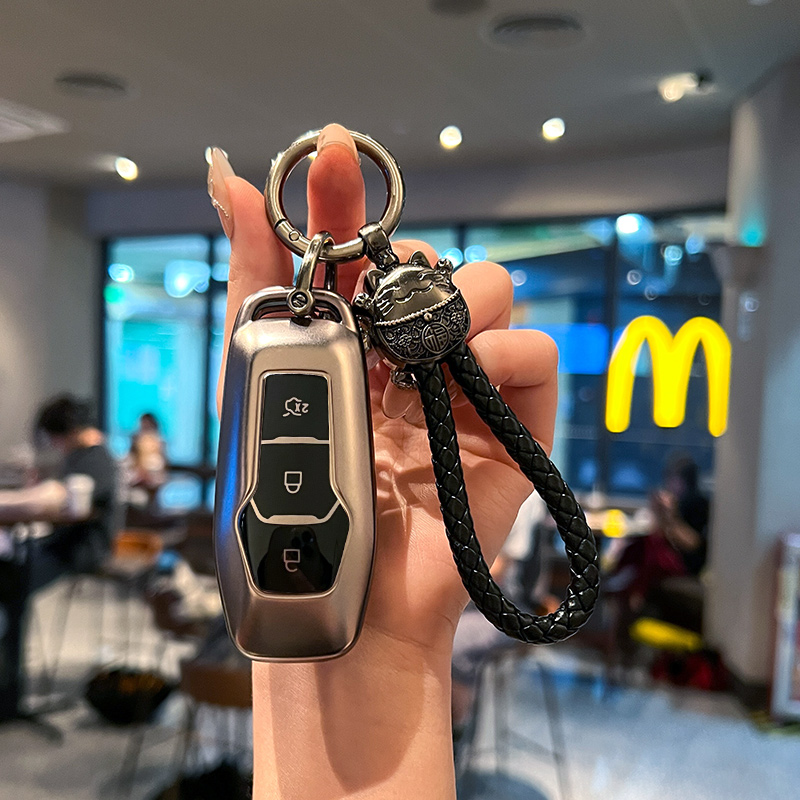 Bulk Purchase TPU Material Luxury Car Key Covers Elastic Soft Scratch Resistant Lightweight Design Ford Cars Accessories