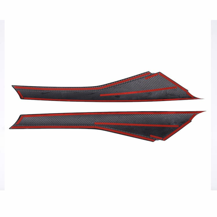 Best-Selling Custom Carbon Fiber Car Interior Accessories, Carbon Fiber Front a-Pillar Trim Cover for Corvette C7 Exterior Upgrade