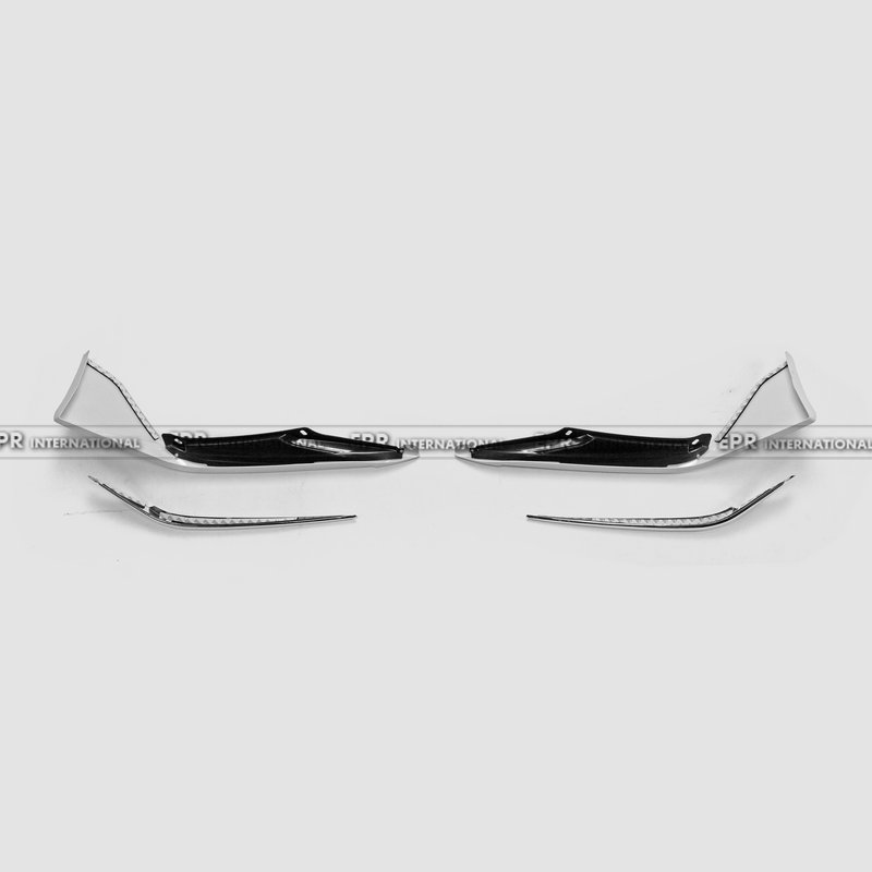Lexus IS 300/300h/350 F Sport 17-20 Facelift MOD Type ABS Plastic Front Lip with all chrom trim