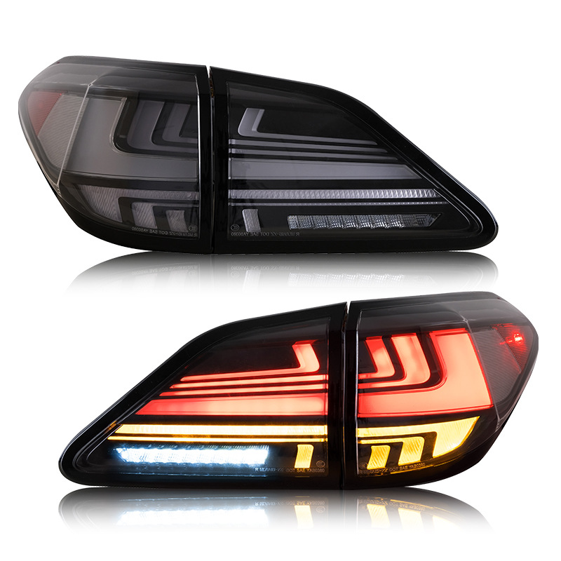 Factory LED Taillights Assembly Rear Lamp Upgrade Accessories for Lexus RX 2009-2014 330 350 F Sport 350L 400h 450h 450hL