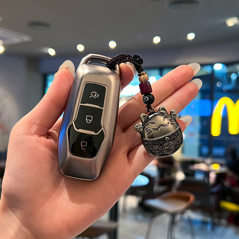 Bulk Purchase TPU Material Luxury Car Key Covers Elastic Soft Scratch Resistant Lightweight Design Ford Cars Accessories