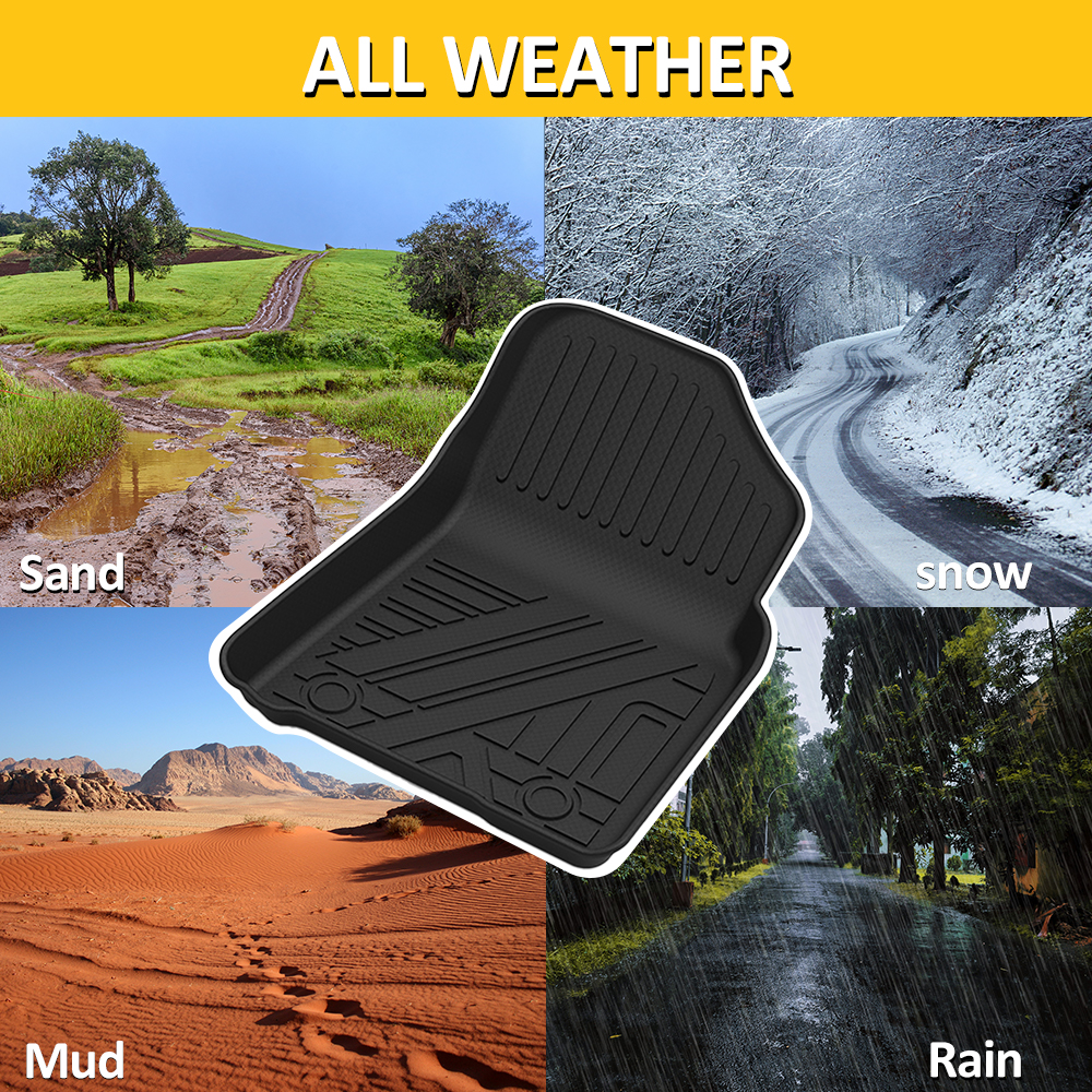 Best Price 3D Floor Mats for 7 Seats Volvo XC90 2015-2025 TPE Anti-slip Car Foot Mat Car Accessories