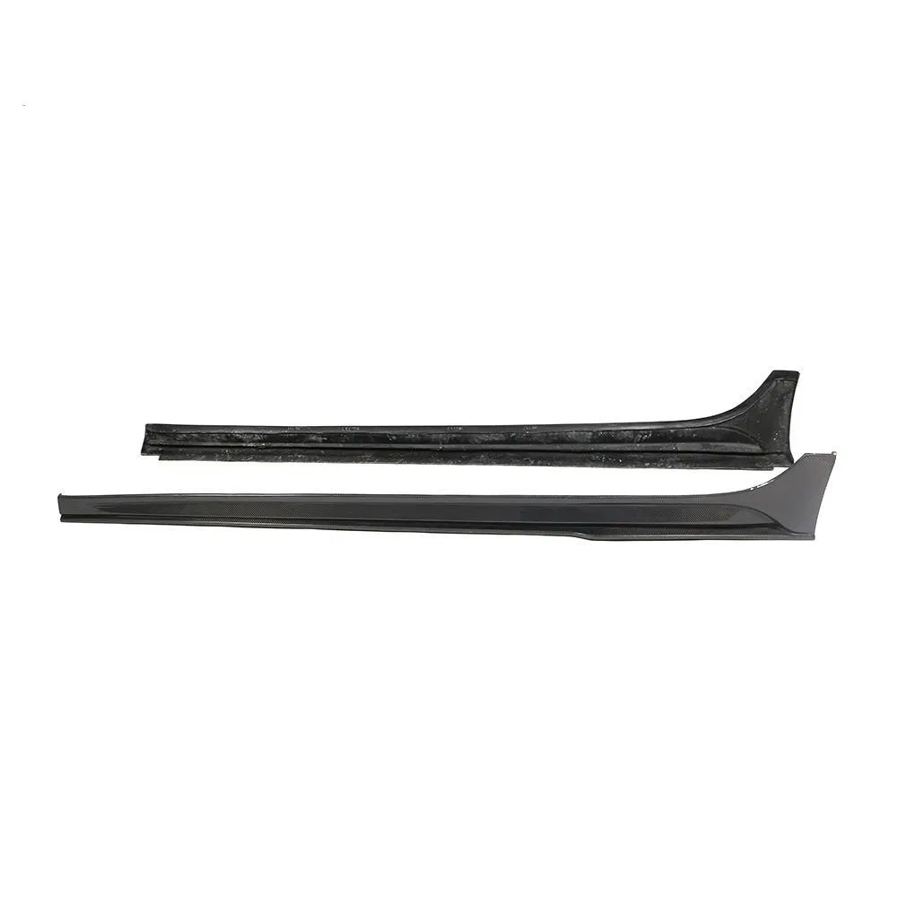 Carbon Fiber Ghibli Car Side Skirts for Maserati 4D Sedan 15-16 Bumper