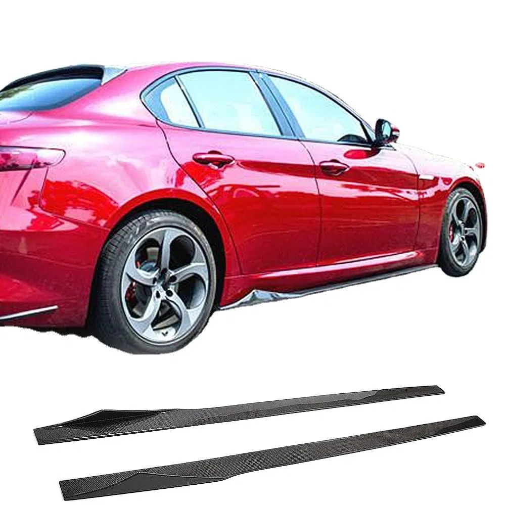 Carbon Fiber Side Skirts for Alfa Romeo Giulia 2017-2020 Body Kit