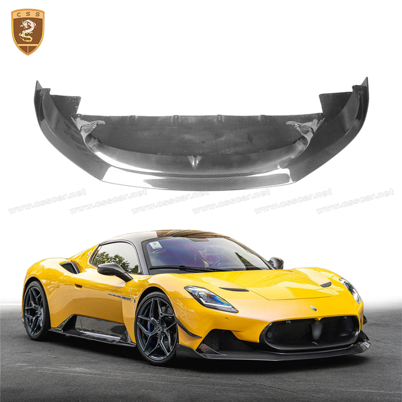 Od Style Dry Carbon Front Lip for Maserati Mc20 2020+ Front Bumper Lip Spoiler Splitter