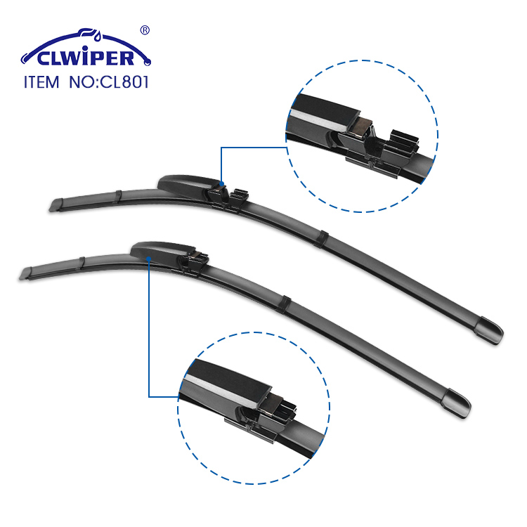 CLWIPER Premium Exclusive Wiper Blade Auto Exterior Accessories Factory Wholesale Natural Rubber Refill Soft Left Drive Wiper