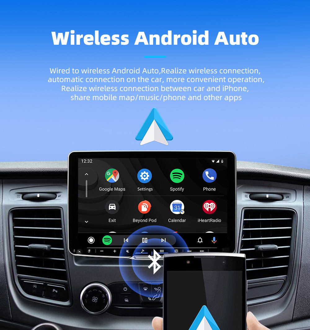 Mini 2.4 5ghz Usb-c Wireless Adapter Carplay Android Auto For Apple Dongle