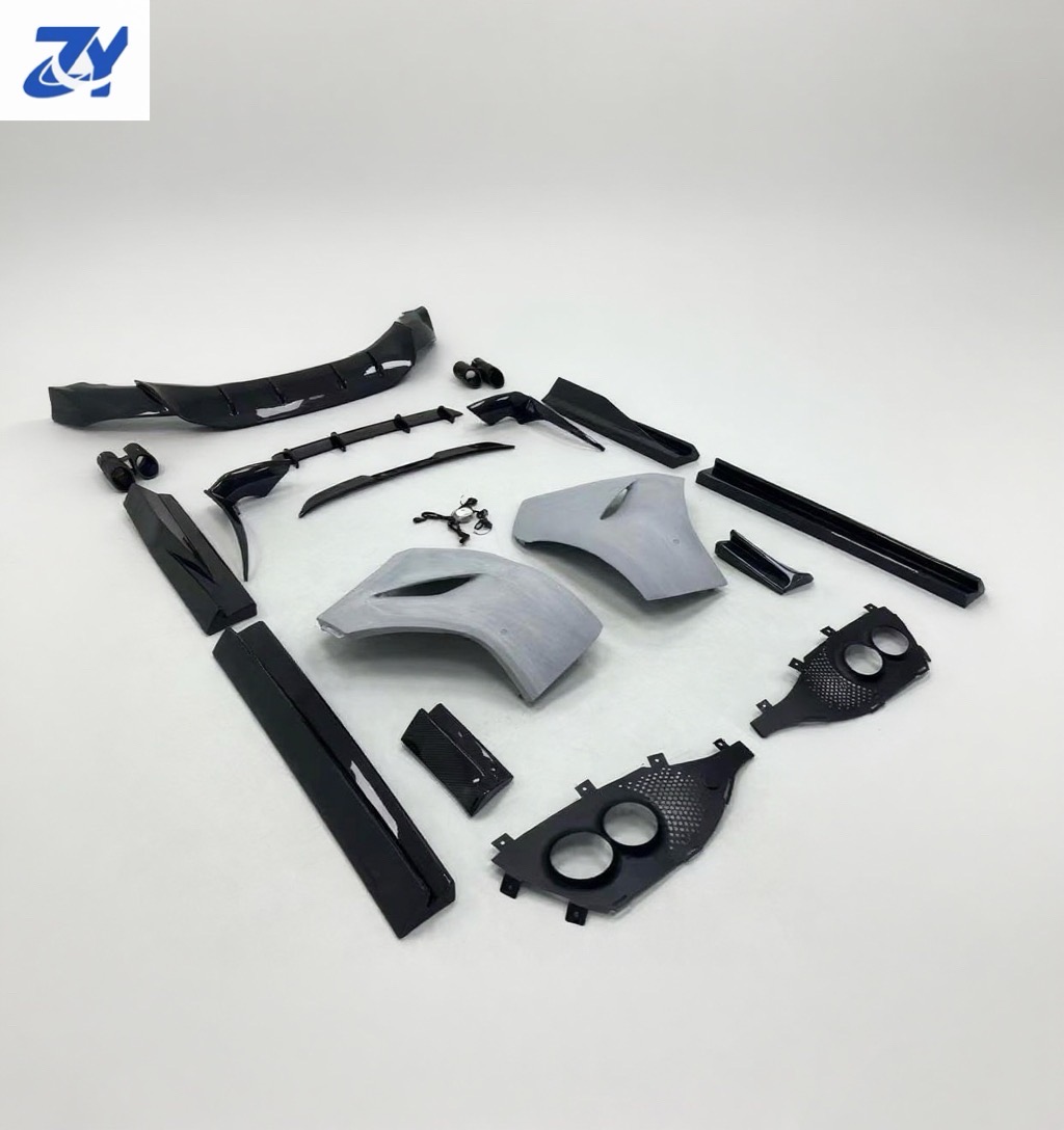 707 Style Carbon Fiber Customized Body Kit Upgraded Front Rear Bumper Front Headlight Side Skirt for Aston Martin DBX
