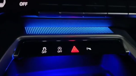 ICarsin Upgrade Symphony Led Car Interior Ambient Lighting Decoration for Audi A3 2021-2026 Carbon Fiber Design Trim Accessories