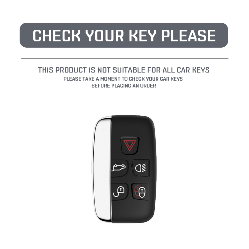 Remote Key Case Shell for Land Rover Range Rover Sport Evoque Freelander Velar Discovery 4 Jaguar XE XJ XF Guitar Accessories