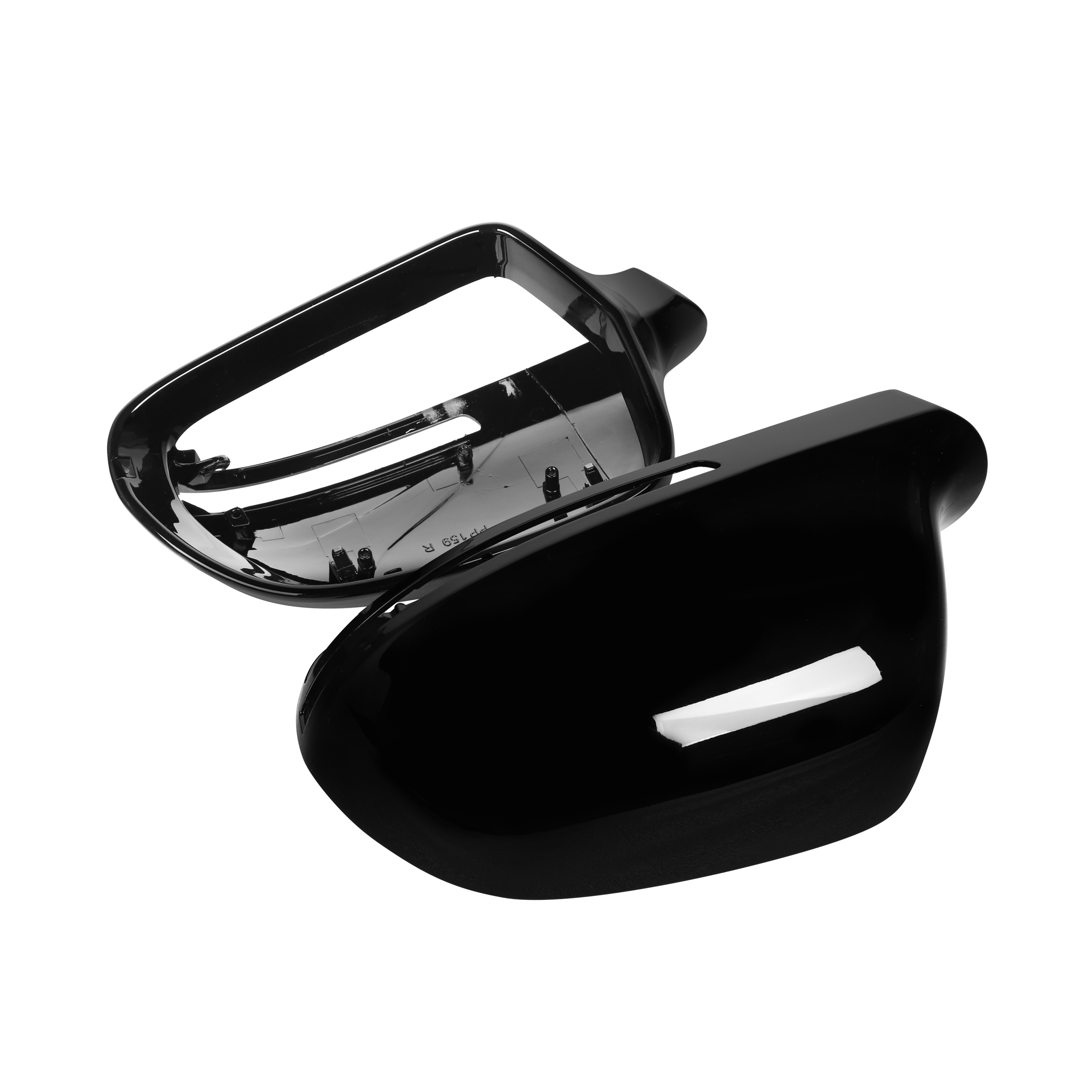 OEM Style ABS Gloss Black B8 Mirror Cover Without Lane Assistant Car Accessory for Audi A3/Q3/RS3/A4/A5/A6L RS8/A8L S8 B8