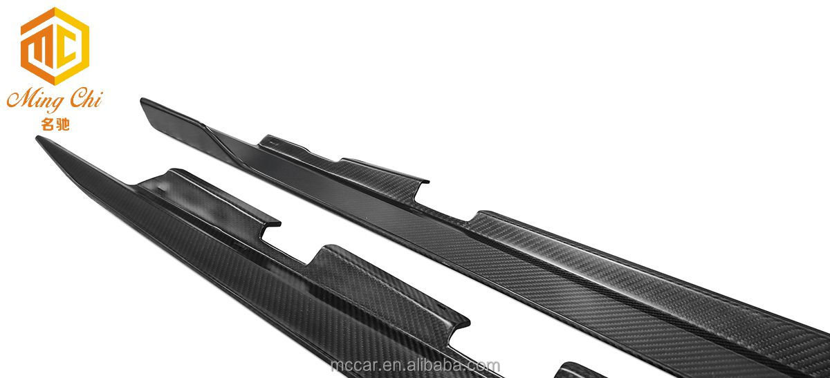 Auto Accessories Dry Carbon Fiber Body Kit Front Lip Side Skirt Diffuser for Volvo S60 S90 V60