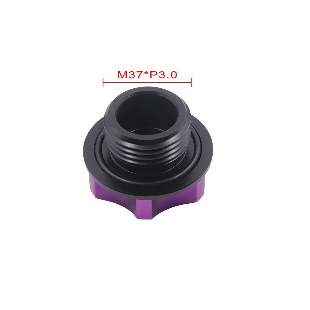 JDM Racing Alloy M37 P3.0 Engine Oil Fuel Tank Cap Cover Interior Accessories for Toyota Corolla and Lexus TOMS