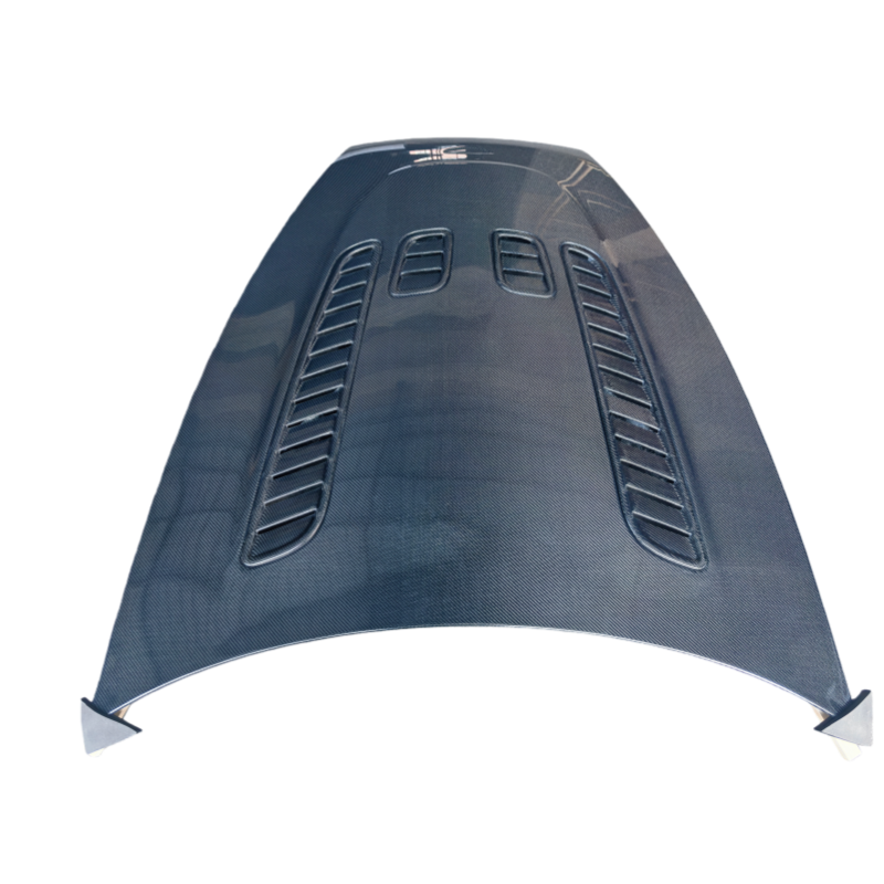For Aston Martin Vantage V12 S 2007-2017 Front Carbon Fiber Hood Bonnet with Carbon Vents