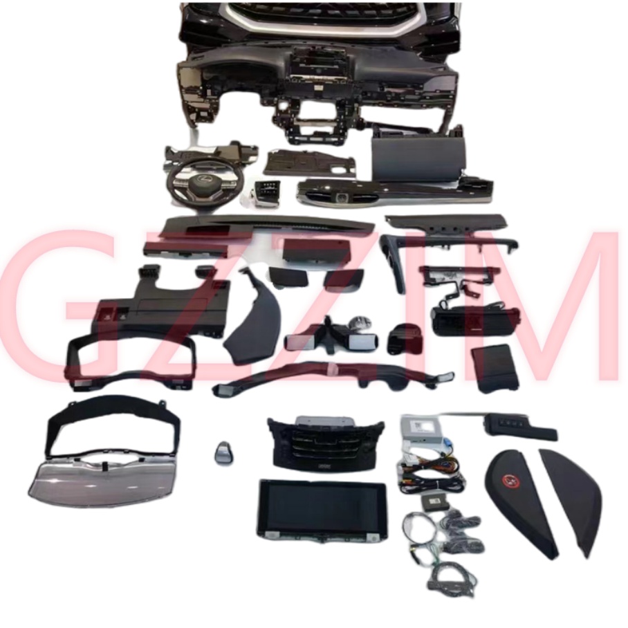 High Quality GZZIM Brand Plastic Interior Trim Upgrade Parts (Interior Kits) for LexusLX570 2008-2015 with Excellent Fitment