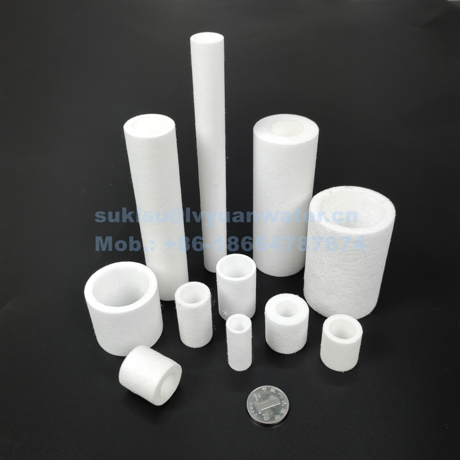 Custom Brown White Pneumatic Ppf Polypropylene Micron Particulate Probe Filter Element for Water Trap Air Filtration Units