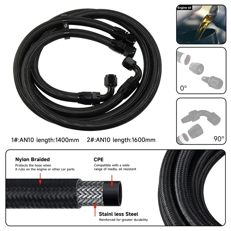 Engine Oil Cooler High Performance 28 Row Oil Cooler Universal 80 C Thermostat Adapter 3/4X16unf and M20X1.5 +7" Electric Fanblack/Silver