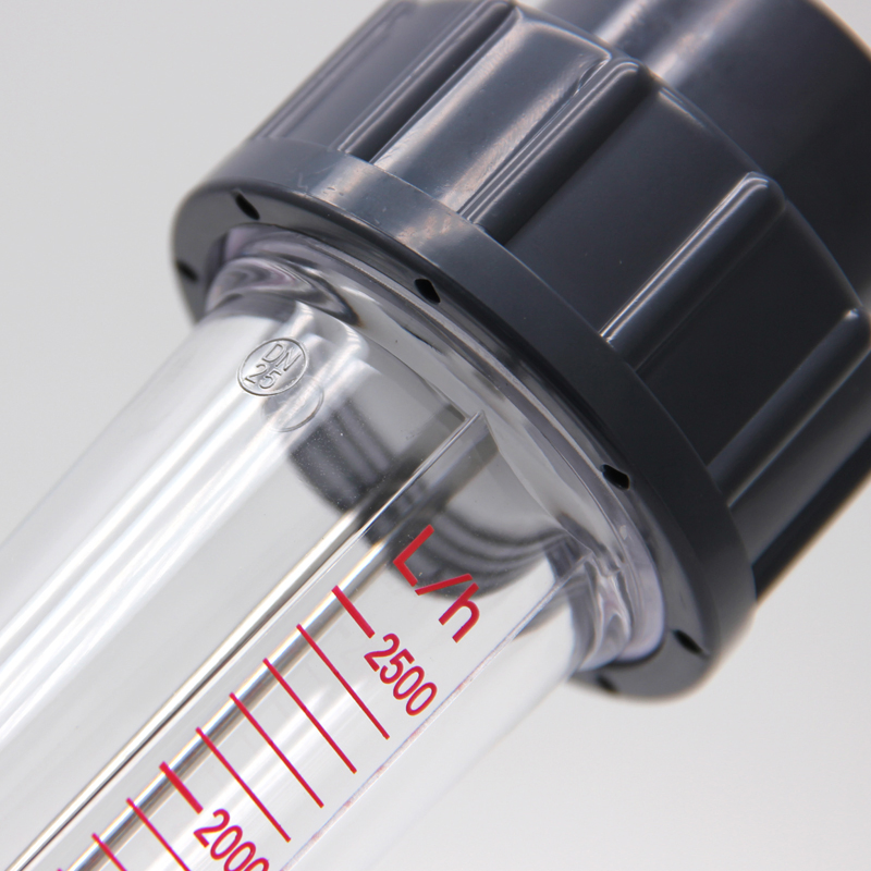 Precision 1.5-Inch PVC Inline Water Flow Meter for Accurate Measurements