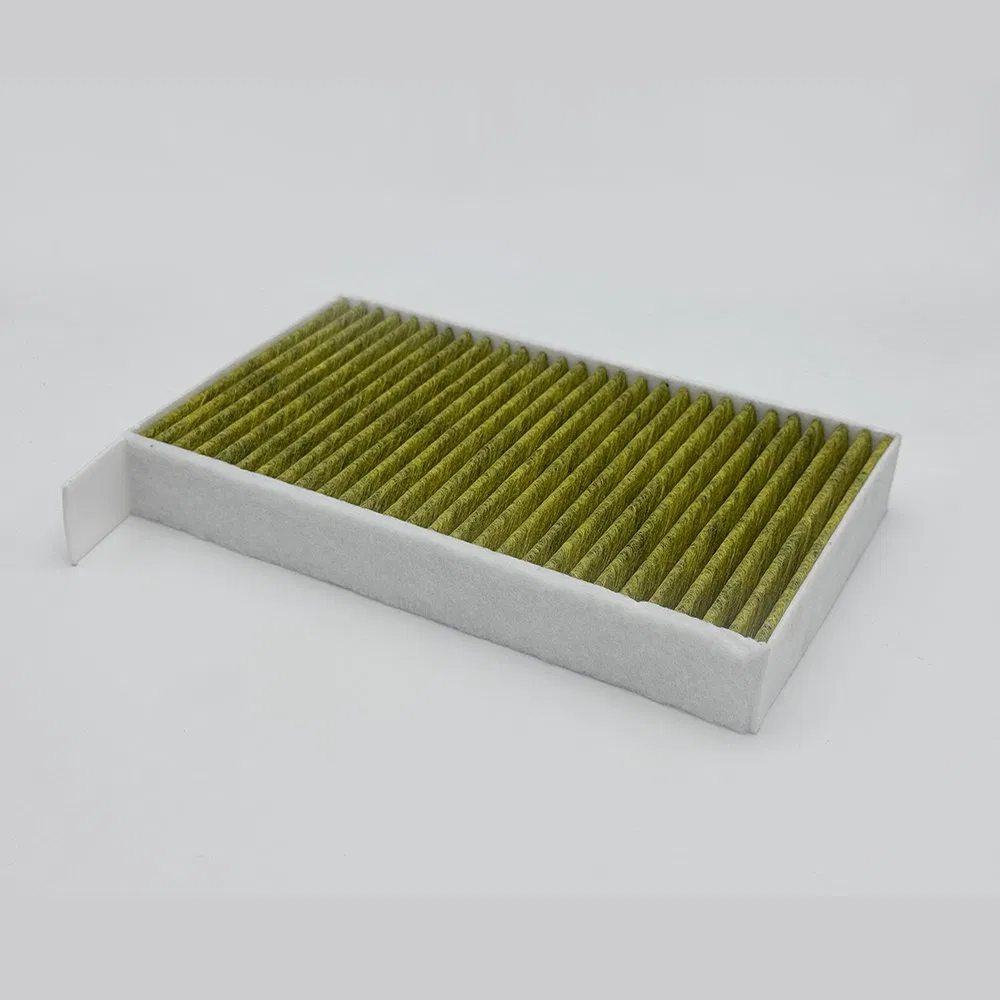 Customized Cabin Filter for Vehicle Air Conditioning Systems with Antibacterial and Activated Carbon Coating