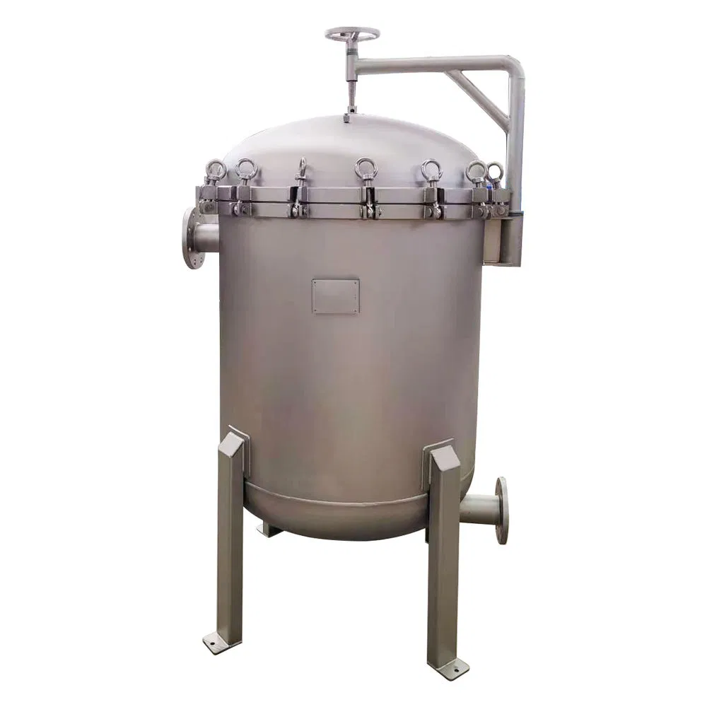 Factory Price Customizable Stainless Steel Bag Filter Housing for Water Treatment