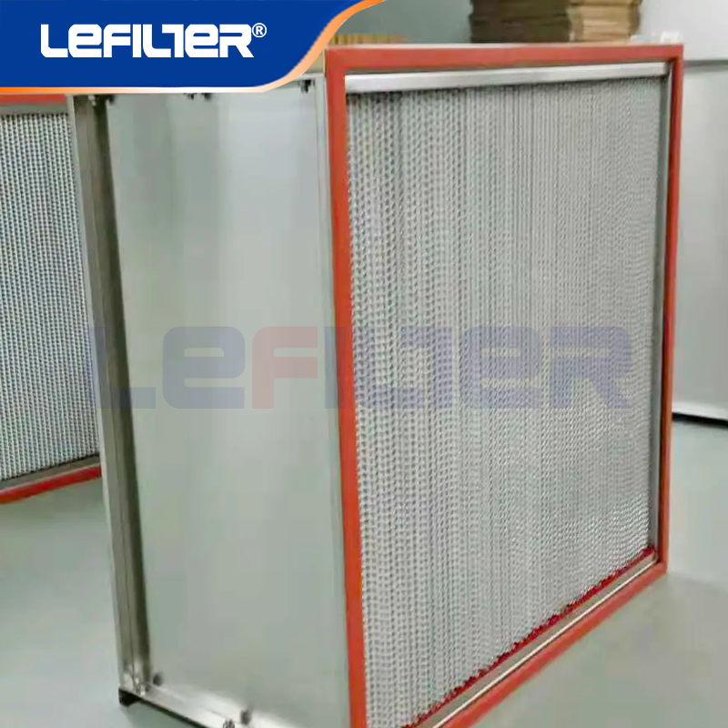 H14 Grade Fiberglass Frame Air Filters for Efficient Dust Removal and Purification 610 × 610 × 69