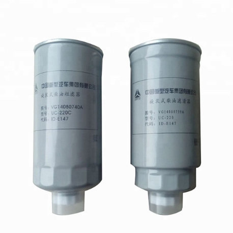 OEM Quality China Heavy Truck Parts, Sinotruk HOWO, Commercial Vehicle Engine Parts, Fuel Secondary Filter, Vg14080739A, Vg14080740A, Vg1540080211