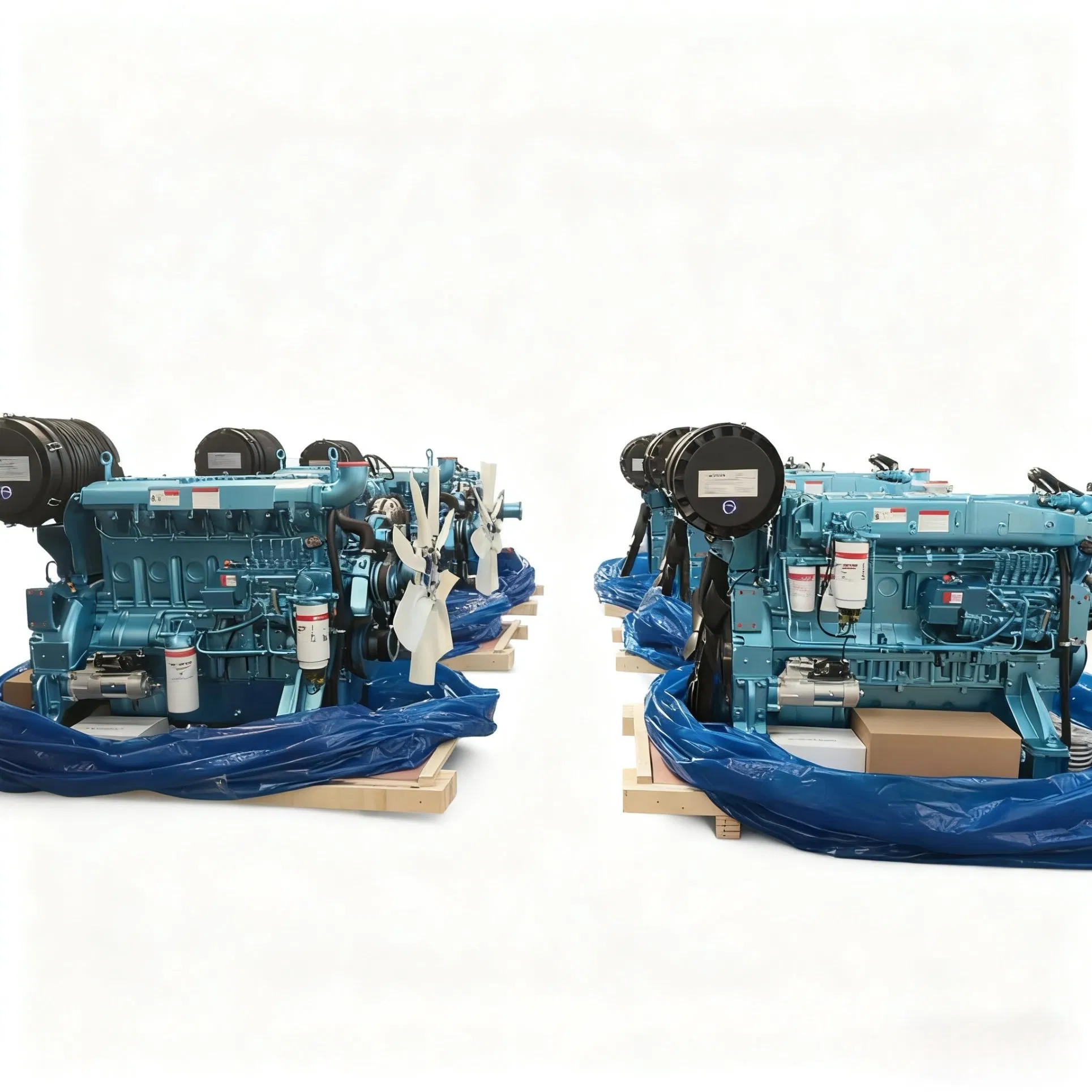 CE-Certified Inline Diesel Engine. Features a Dependable Water-Cooling System and a Smooth 6-Cylinder Configuration for Heavy-Duty Applications