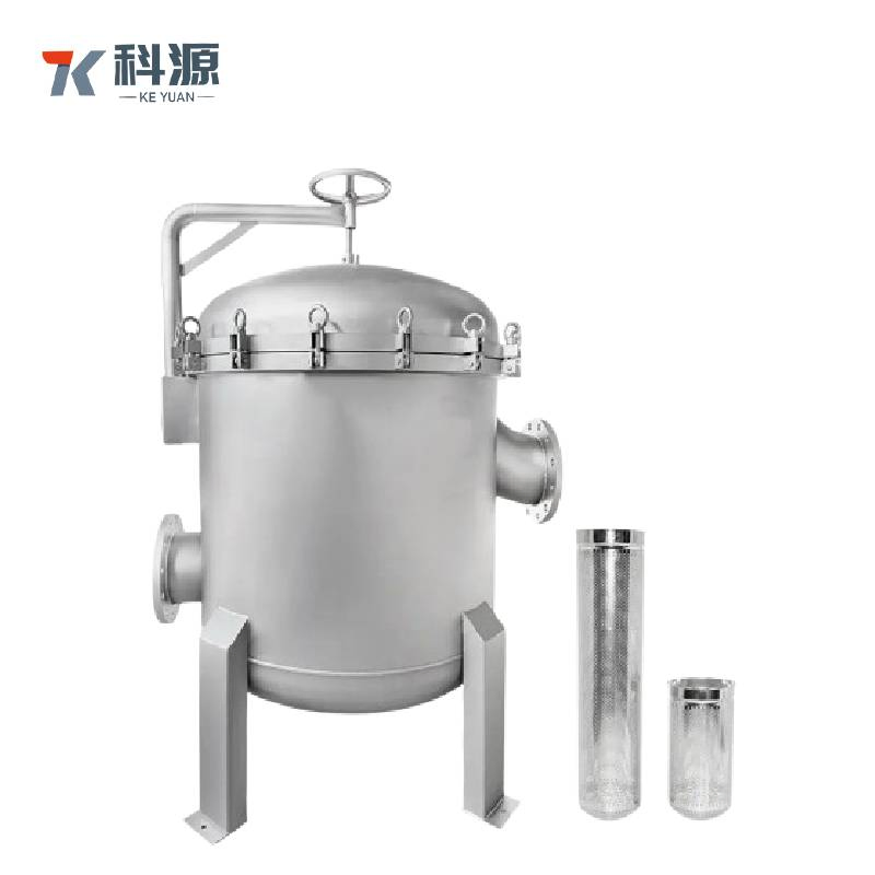 Factory Price Customizable Stainless Steel Bag Filter Housing for Water Treatment