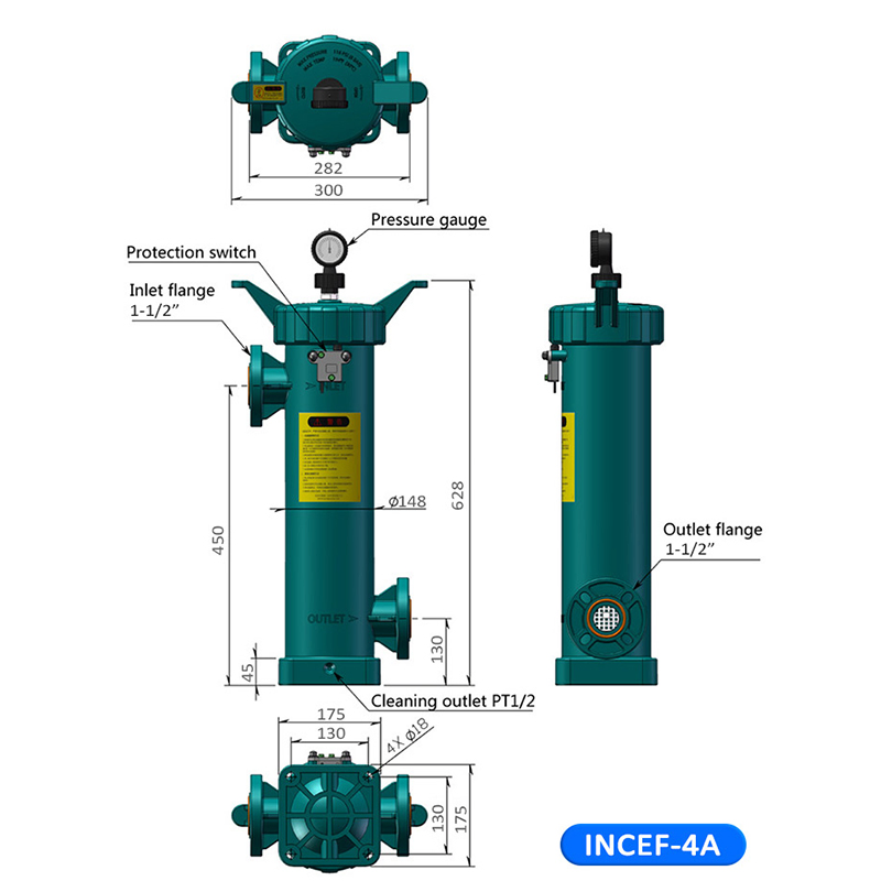 Customizable Pph Filter Housing for Industrial Filtration