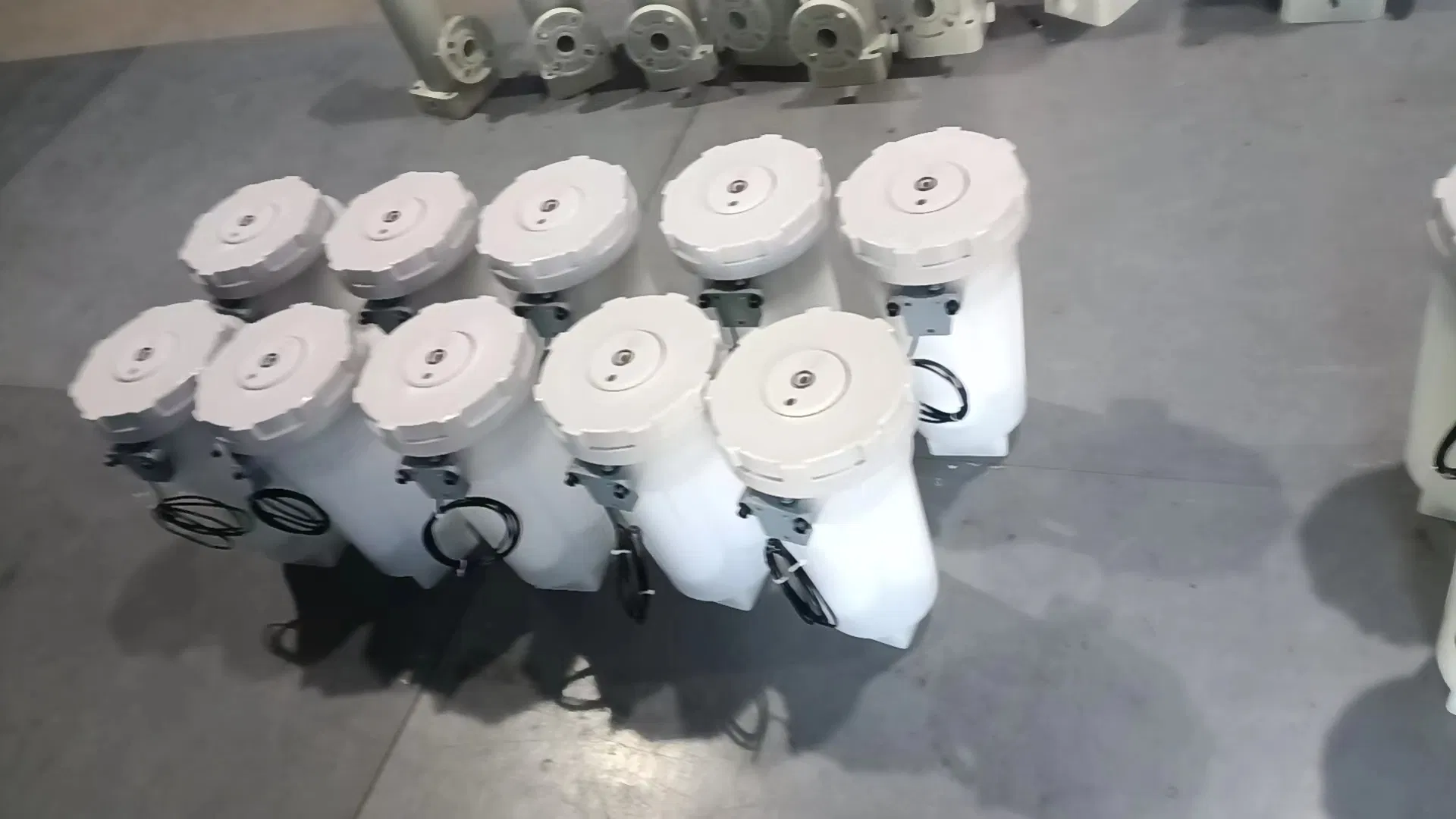 PP Bag Filter Housing for Chemical Filtration Grey/Blue Customizable