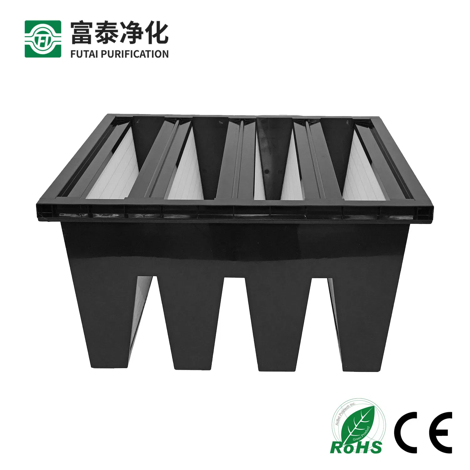 Multi-Application V/W Shape HEPA Air Filter for Hospital &amp; Semiconductor Facilities