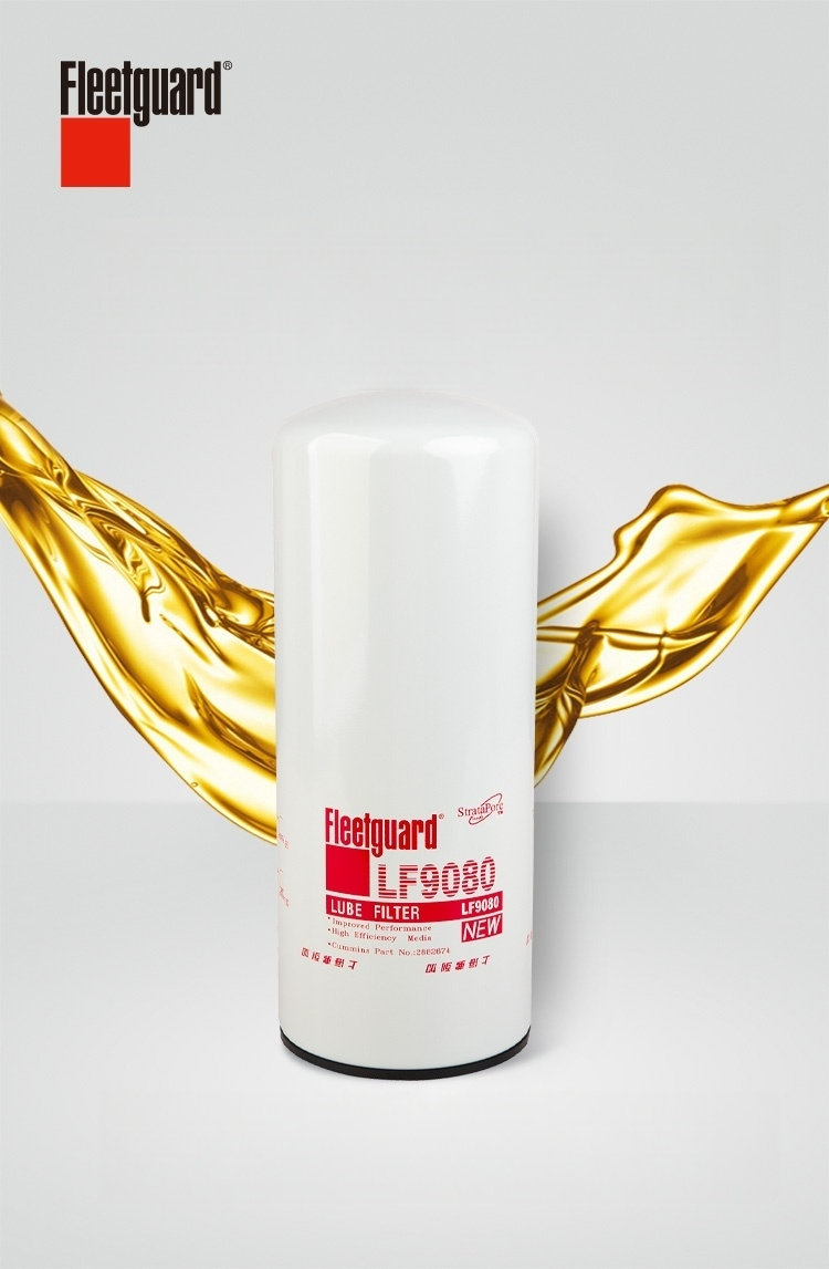 OEM Fleetguard Oil Filter Lf9080 for Dongfeng Tianlong Flagship Cummins ISM11 Qsm11 Engine