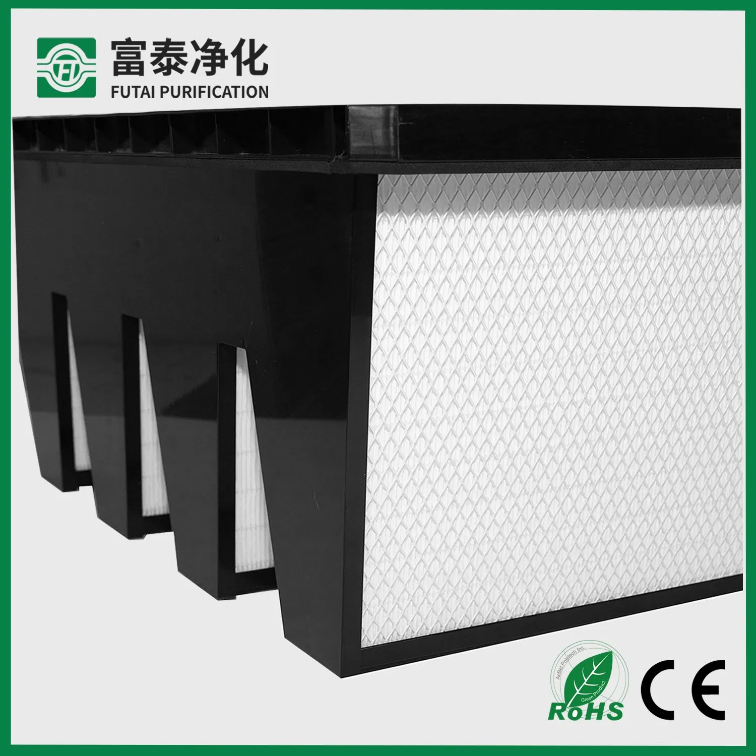 Multi-Application V/W Shape HEPA Air Filter for Hospital &amp; Semiconductor Facilities