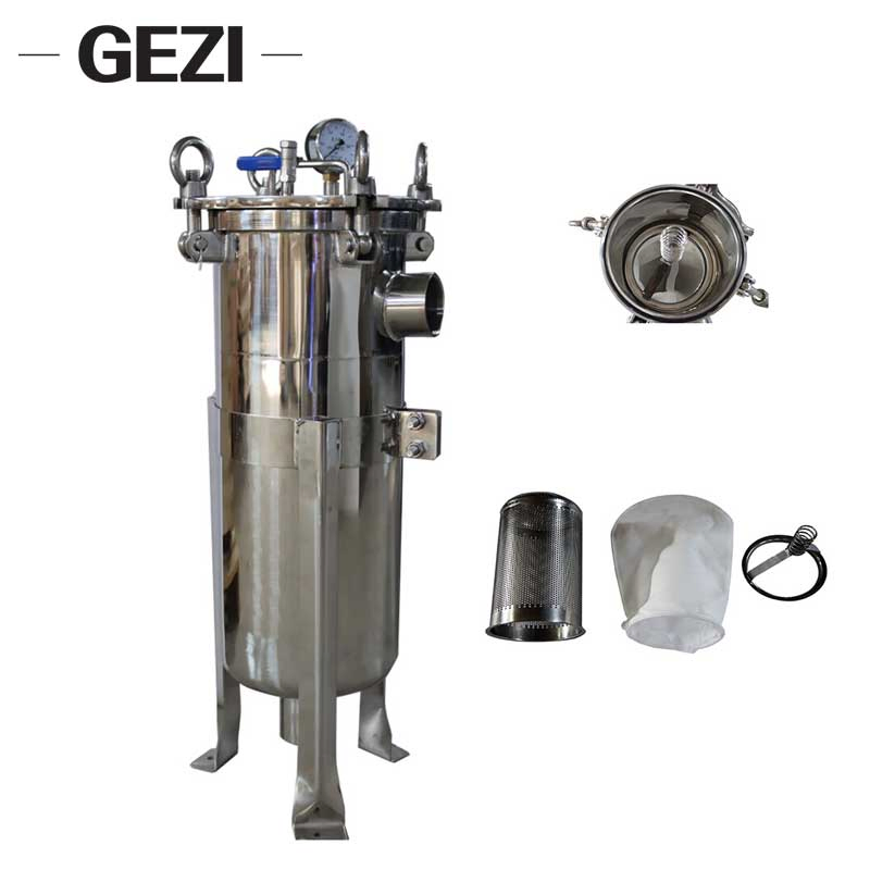 Customizable Material Bag Filter Housing - Petrochemical High Pressure Resistant Easy Maintenance